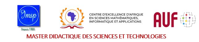 Master Didactique des Sciences et Technologies